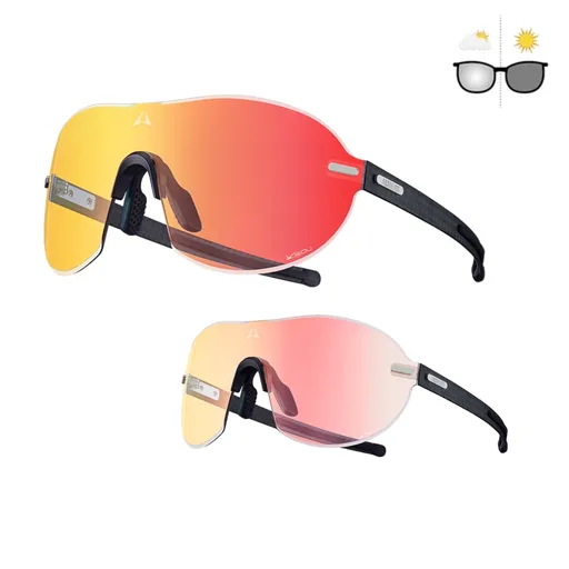 Fotochromatické sluneční brýle Altalist Kisou PRD černá s červenými skly