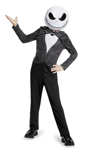 Epee Dětský chlapecký kostým Předvánoční noční můra - Jack Skellington Velikost - děti: L