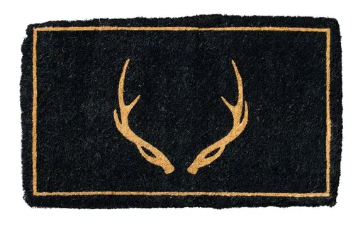 Ručně vyrobená rohožka z kokosových vláken Paroží  - 75*45*4cm KMHGG