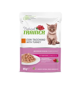 Natural Trainer Kitten&young krocan kapsička 85 g