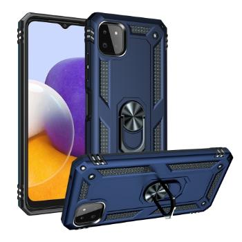 RING Ochranný obal Samsung Galaxy A22 5G modrý