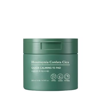 Tony Moly Zklidňující pleťové tampony Houttuynia Cordata Cica (Quick Calming 93 Pad) 70 ks