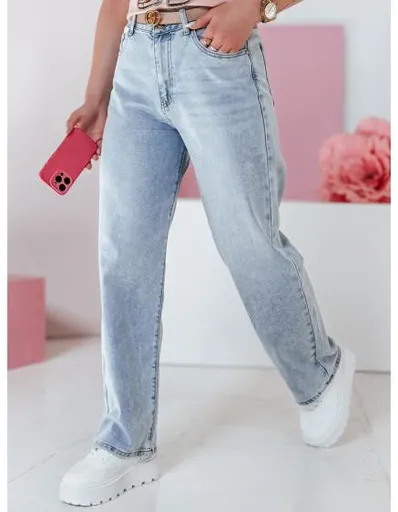 Dámské džínové kalhoty baggy VINSELF modré