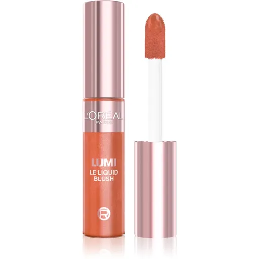 L’Oréal Paris Lumi Le Liquid Blush tekutá tvářenka odstín 627 Warm Peach 11 ml