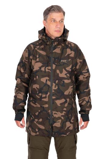 Fox rybářská bunda Camo Sherpa Tec 3/4 Jacket - L