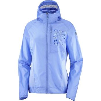 Salomon BONATTI CROSS FZ HOODIE W Dámská větrovka, modrá, velikost