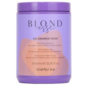 Inebrya Maska proti oranžovým odleskom Blondesse No-Orange (Anti-Orange Mask) 1000 ml