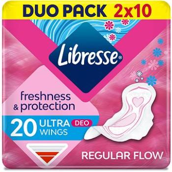 LIBRESSE Ultra Normal Wing Deo Fresh 2× 10 ks (7322540356847)