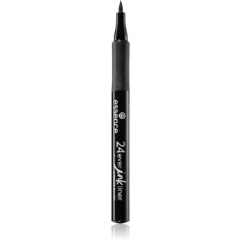 essence 24Ever Ink Liner oční linky ve fixu odstín 01 Intense Black 1,2 ml