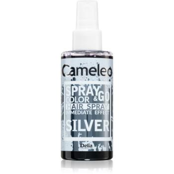 Delia Cosmetics Cameleo Spray & Go tónující sprej na vlasy odstín Silver 150 ml