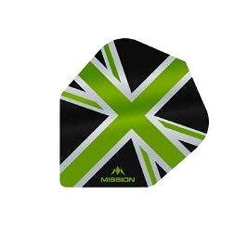 Mission Letky Alliance Union Jack No6 - Black / Green F3099 (289306)