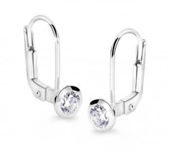 Cutie Jewellery Visací náušnice z bílého zlata Z8003-55-10-X-2
