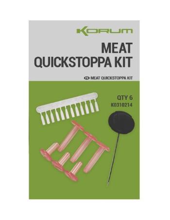 Korum zarážky meat quickstoppa kit