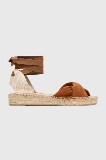 Espadrilky Answear Lab hnědá barva