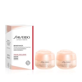 Shiseido Dárková sada Benefiance Wrinkle Smoothing Eye Cream Duo
