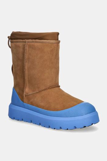 Sněhule UGG Classic Short Weather Hybrid hnědá barva, 1143992-CBG