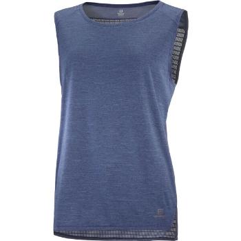 Salomon OUTLINE SUMMER TANK W Női top, sötétkék, méret