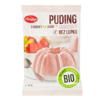 Pudink jahodový bezlepkový 40 g BIO   AMYLON