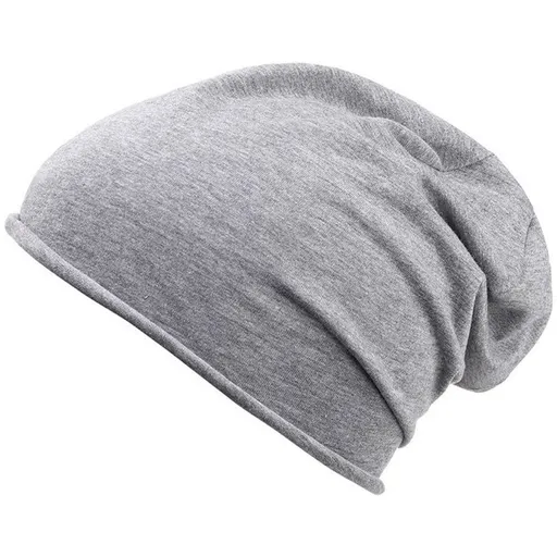 Myrtle Beach (Daiber) Čepice z biobavlny MB7113 - Šedý melír