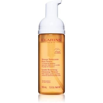 Clarins Cleansing Gentle Renewing Cleansing Mousse finoman tisztító hab minden bőrtípusra 150 ml