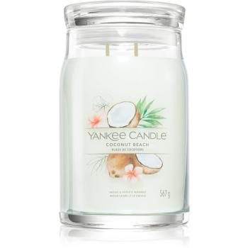 Yankee Candle Coconut Beach vonná svíčka Signature 567 g