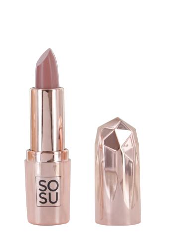 SOSU Cosmetics Matná rtěnka Let Them Talk (Lipstick) 3,5 ml Seduction