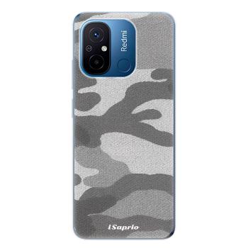 Odolné silikonové pouzdro iSaprio - Gray Camuflage 02 - Xiaomi Redmi 12C