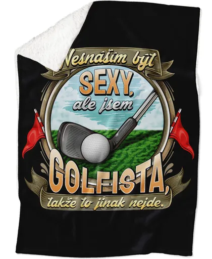 Deka Sexy golfista (Podšití beránkem: ANO)