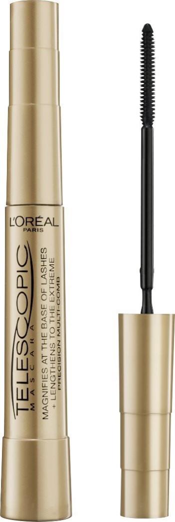 Szempillaspirál ĽORÉAL PARIS Telescopic Mascara Black 8 ml