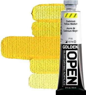 Golden Artist Colors Open Akrylová barva Cadmium Yellow Medium 59 ml 1 ks