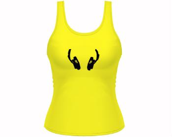 Dámské tílko Tank Top Sluchátka