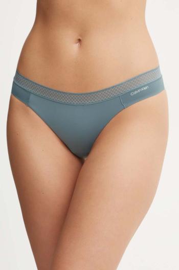 Kalhotky brazilky Calvin Klein Underwear modrá barva