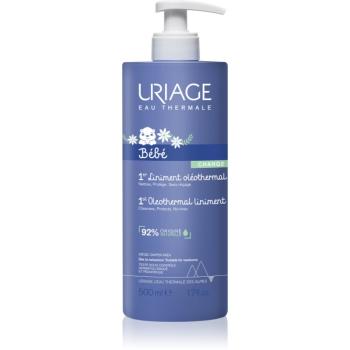 Uriage Bébé 1st Oleothermal Liniment jemný čisticí krém pro děti na oblast plenek 500 ml