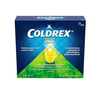 Coldrex Horký nápoj Citron 14 sáčků