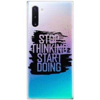 iSaprio Start Doing - black pro Samsung Galaxy Note 10 (stadob-TPU2_Note10)