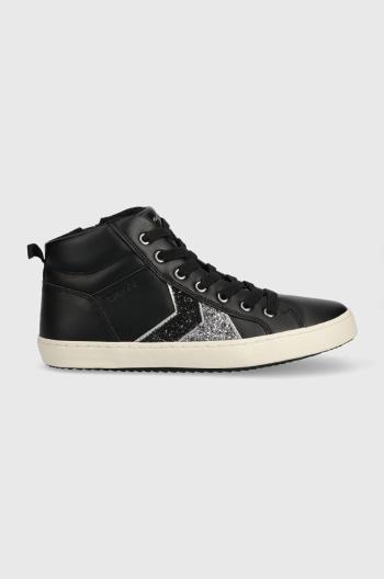 Dětské sneakers boty Geox černá barva