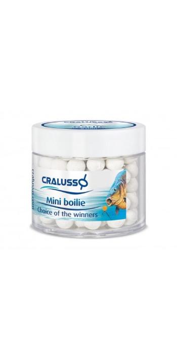 Cralusso Plovoucí Fluo Mini boilies bílé 12mm 40g