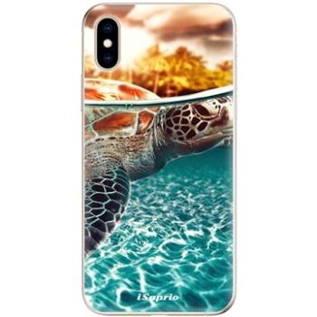 iSaprio Turtle 01 pro iPhone XS (tur01-TPU2_iXS)