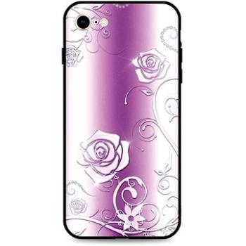 TopQ Kryt iPhone SE 2022 silikon Abstract Roses 74504 (Sun-74504)