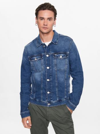 Tommy Jeans pánská modrá džínová bunda