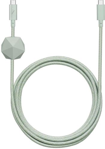 Adatkábel Native Union Desk Cable USC-C to USB-C - 2,4m, Sage