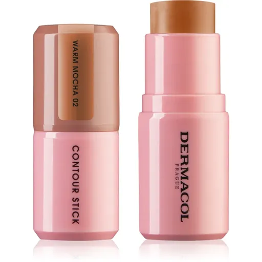Dermacol Beauty Stick Contour konturovací tyčinka odstín 02 Warm Mocha 7 g
