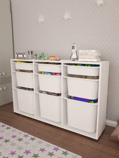 Víceúčelová skříňka Bofi - White