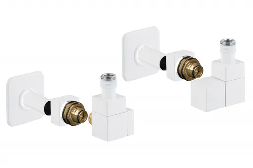 HOPA EDGE-SET, rohový hranatý ventil (Z2) Barva Bílá, Varianta Pravá RDEDGESETRW