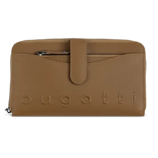 Dámská kožená peněženka Bugatti Dophne - koňak