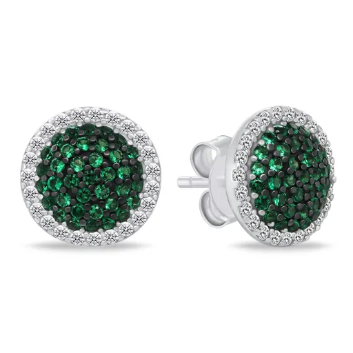 Brilio Silver Stříbrné náušnice s kubickou zirkonií EA1143WG