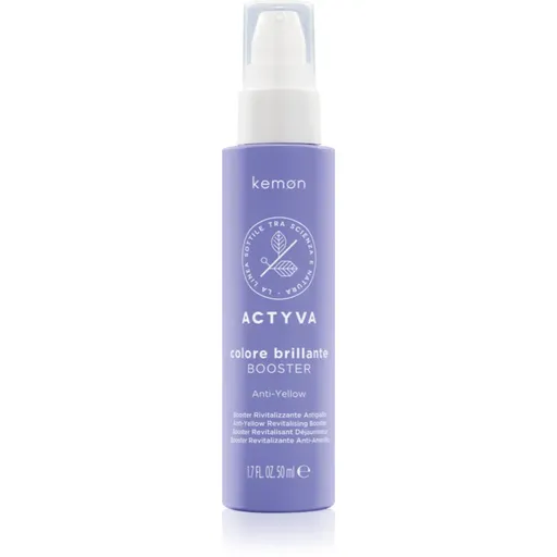 Kemon Actyva Anti-Yellow sprej na vlasy neutralizující žluté tóny 50 ml
