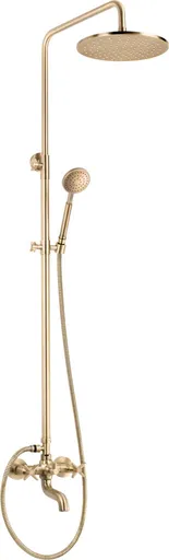 DEANTE Temisto mosaz Sprchový sloup, s vanovou baterií NAC_M1QT