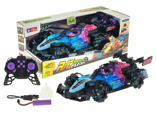 RC neonové závodní auto na dálkové ovládání