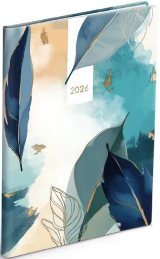 Týdenní diář 2026 - Elegantní peříčka